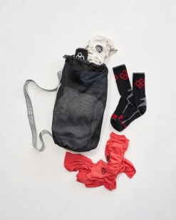 Cinches>RUDIS Mesh Drawstring Bag - Black