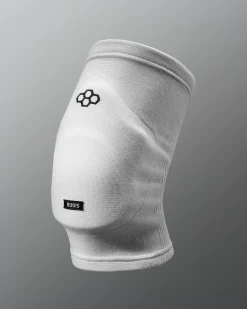 Knee Pads|Knee Pads>RUDIS Omni-Impact White Wrestling Knee Pad