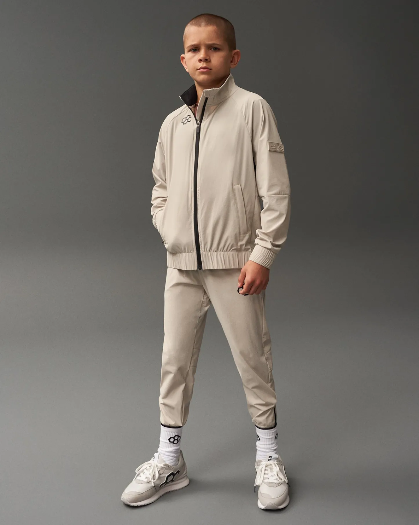Jackets & 1/4 Zips>RUDIS Performance Uniform Youth Jacket - Bone