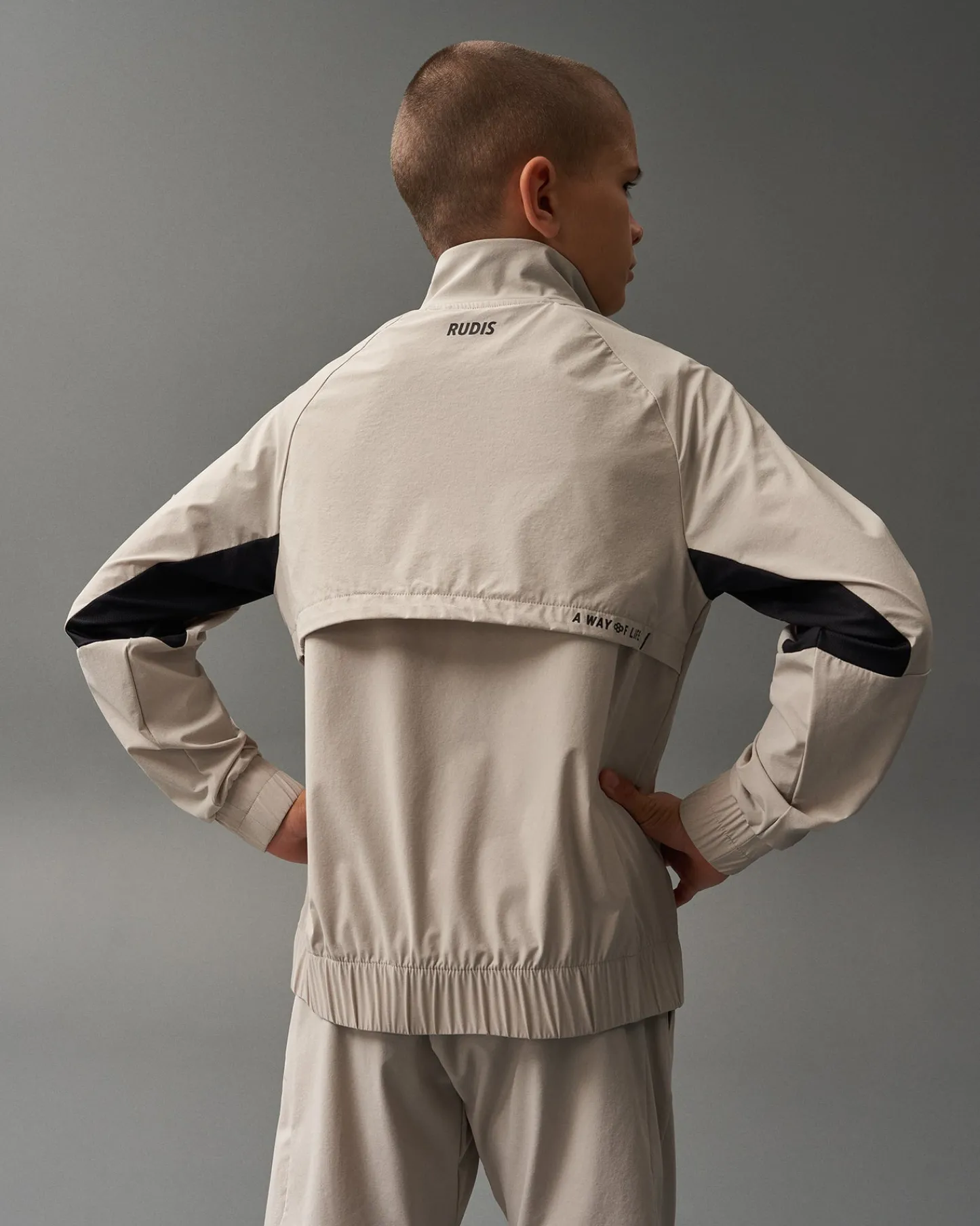 Jackets & 1/4 Zips>RUDIS Performance Uniform Youth Jacket - Bone