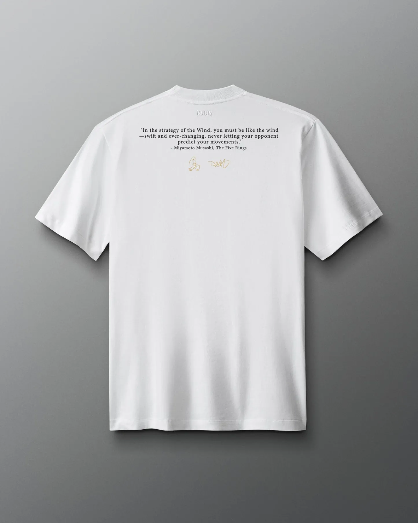 Shirts & Tees|Shirts & Tees>RUDIS Samurai Wind Heavyweight T-Shirt White