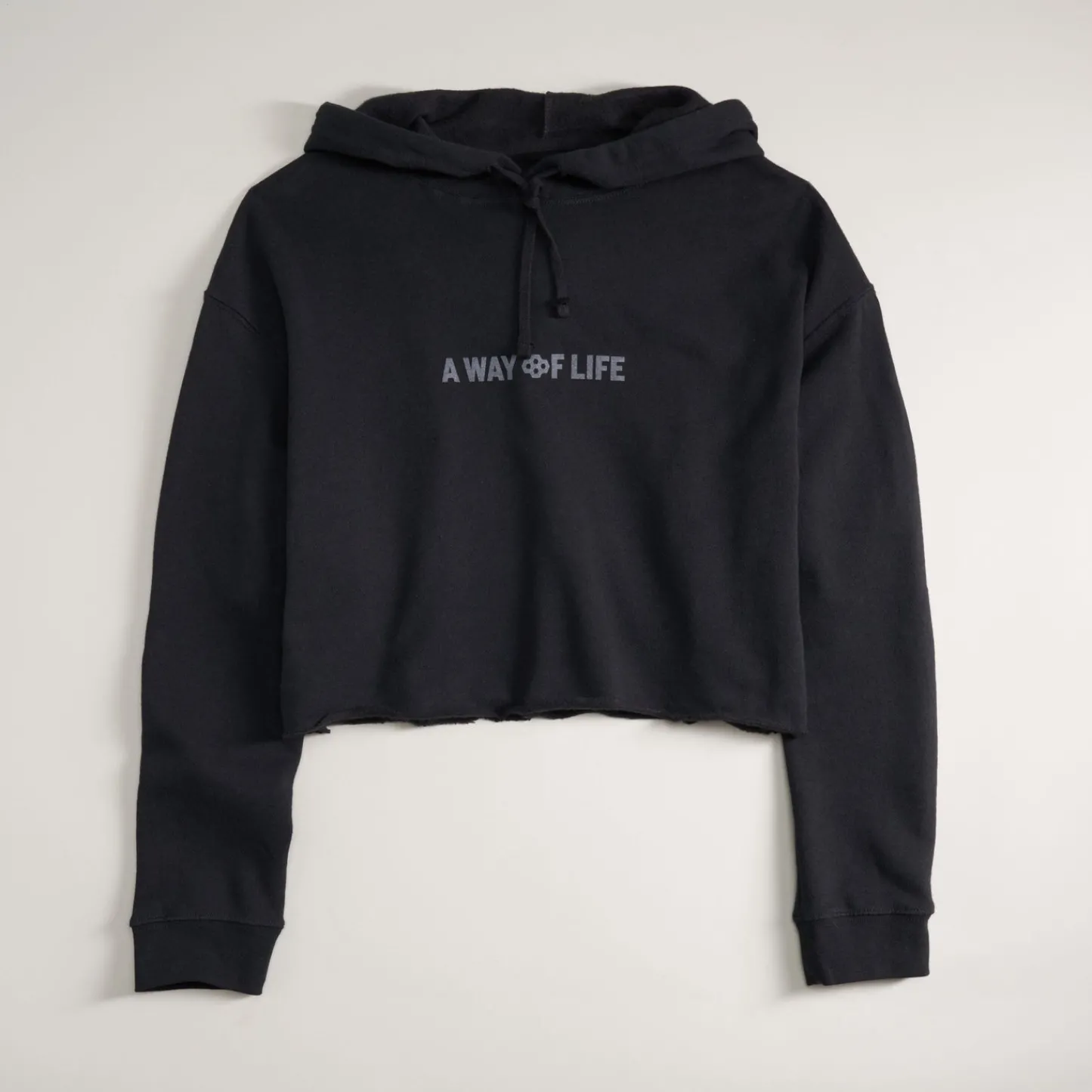 Hoodies & Pullovers>RUDIS Slick Women's Crop Hoodie