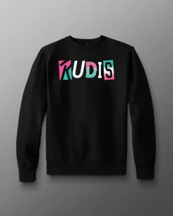 Hoodies & Pullovers|Hoodies & Pullovers>RUDIS South Beach Comfort Fleece Crewneck Black