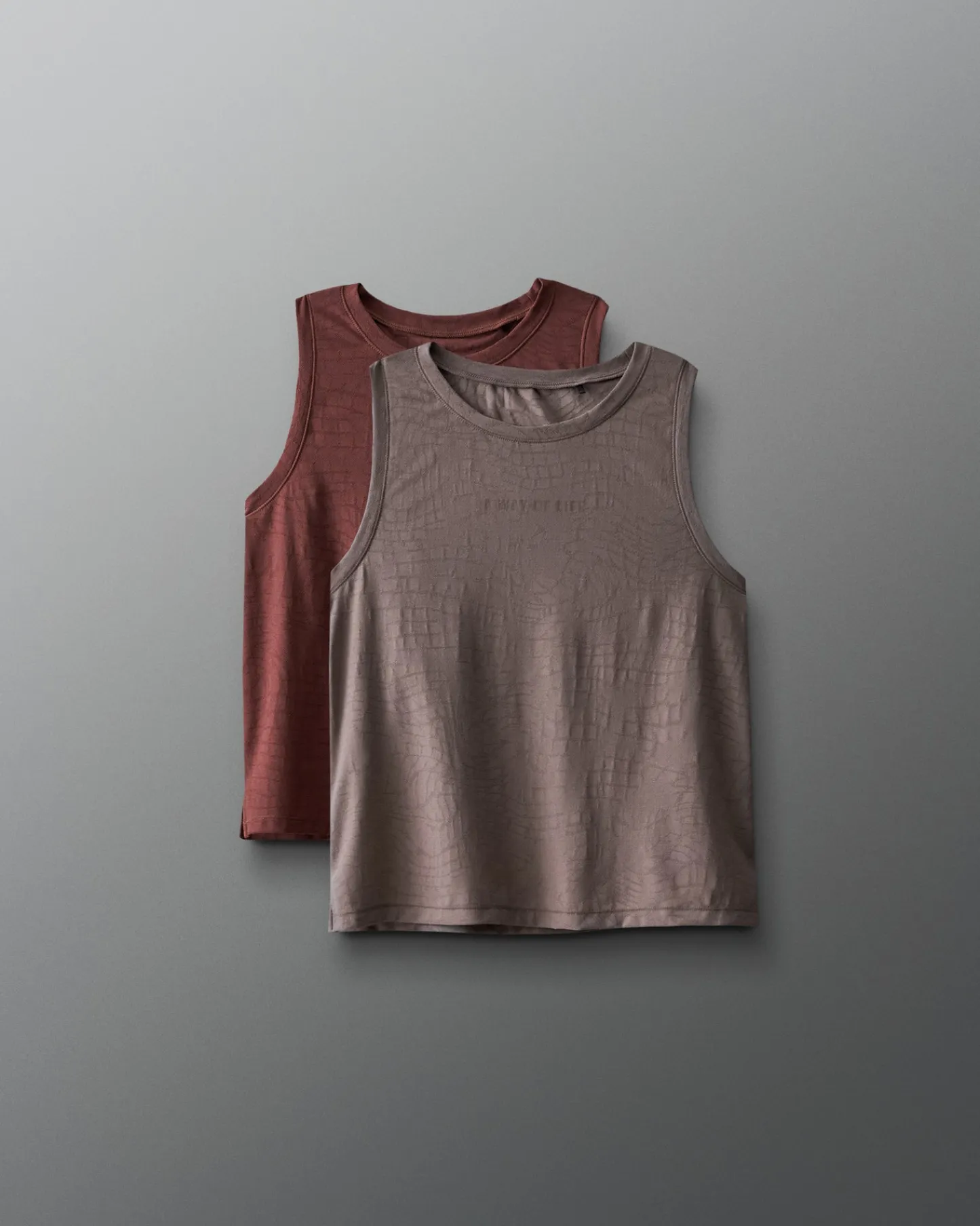Shirts & Tees>RUDIS Spirit Women's Textured Tank Top - 2 Color Bundle