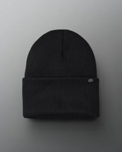 Hats & Beanies|Hats & Beanies>RUDIS Standard Foldover Beanie - Black