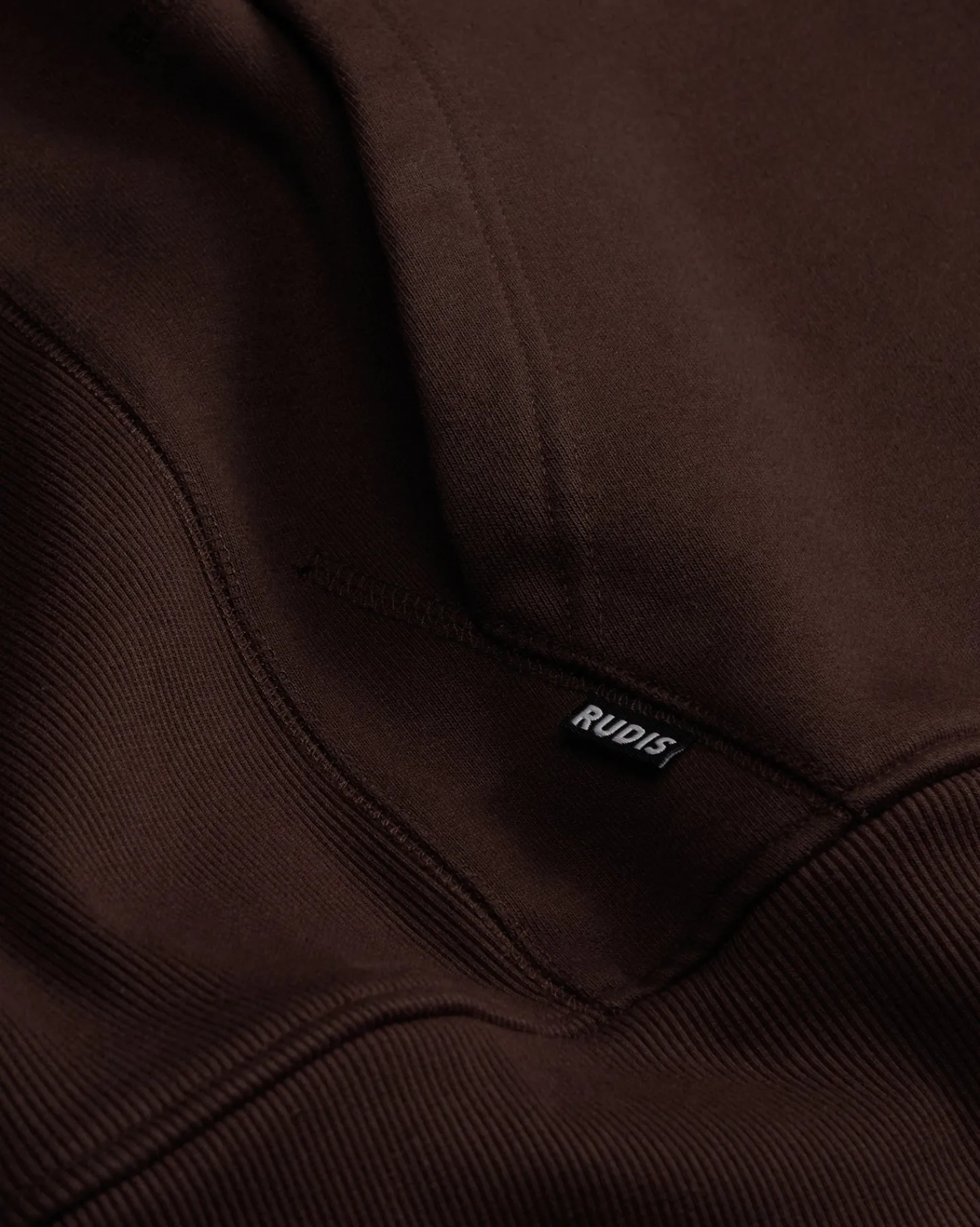 Hoodies & Pullovers>RUDIS Titan Heavyweight Fleece Hoodie - Ground Coffee