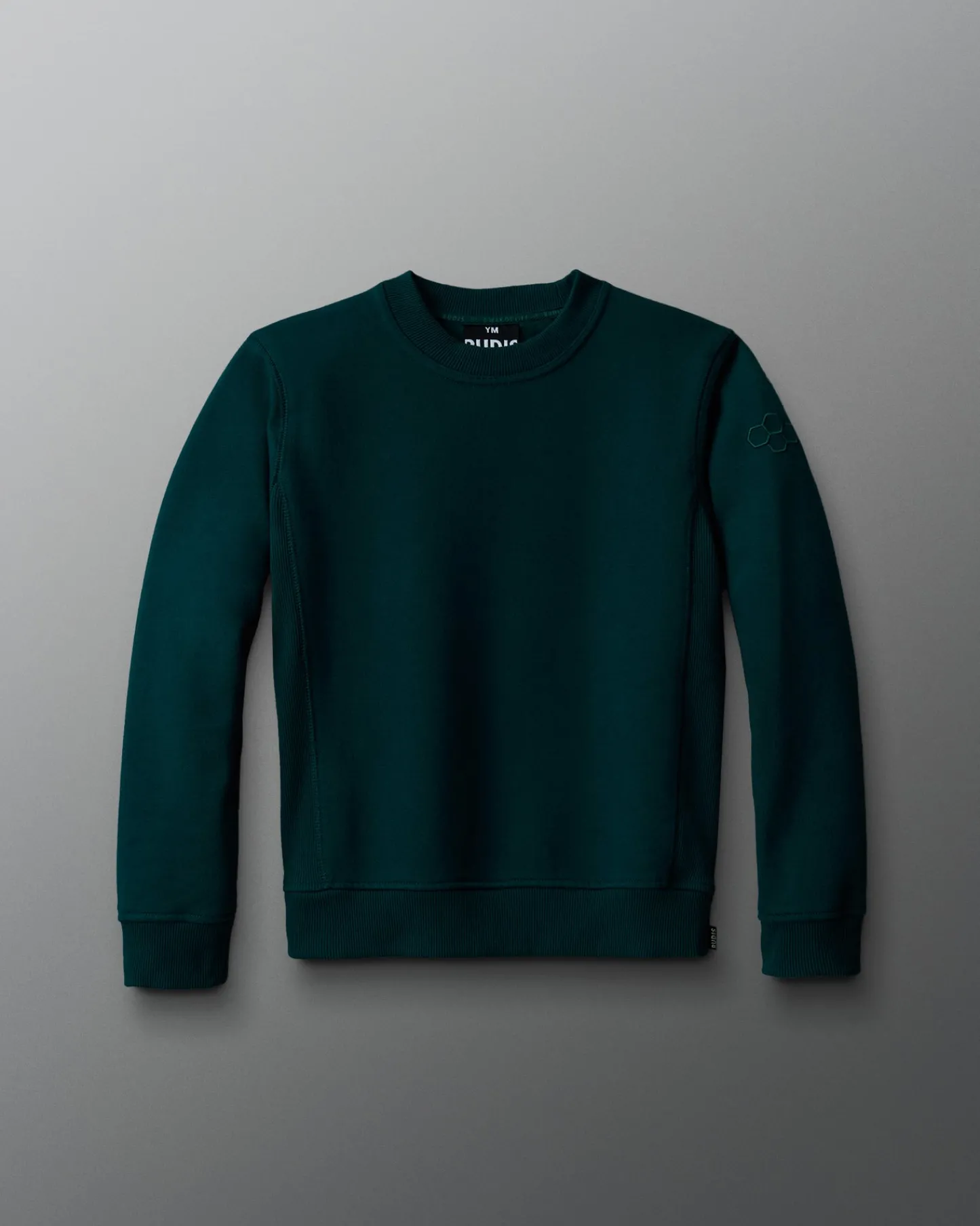 Hoodies & Pullovers>RUDIS Titan Heavyweight Fleece Youth Crewneck - Eagle Green
