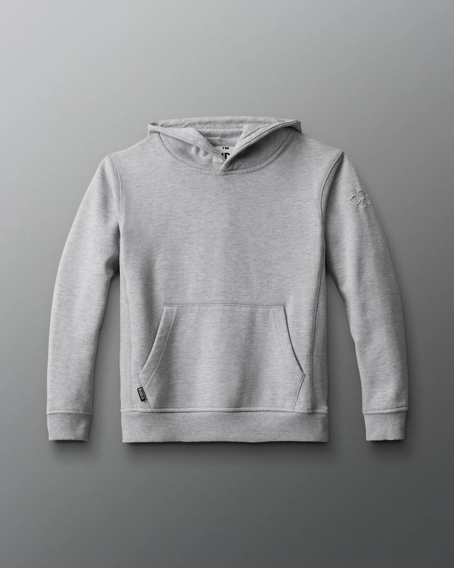 Hoodies & Pullovers>RUDIS Titan Heavyweight Fleece Youth Hoodie - Athletic Gray