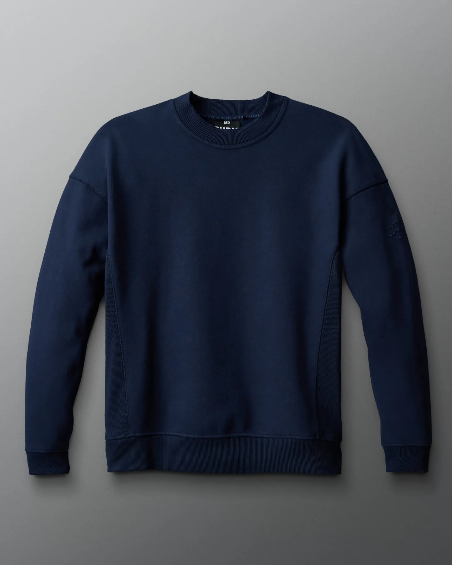 Hoodies & Pullovers>RUDIS Titan Heavyweight Fleece Crewneck - Navy