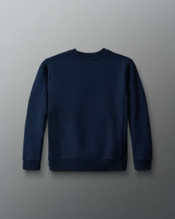 Hoodies & Pullovers>RUDIS Titan Heavyweight Fleece Youth Crewneck - Navy
