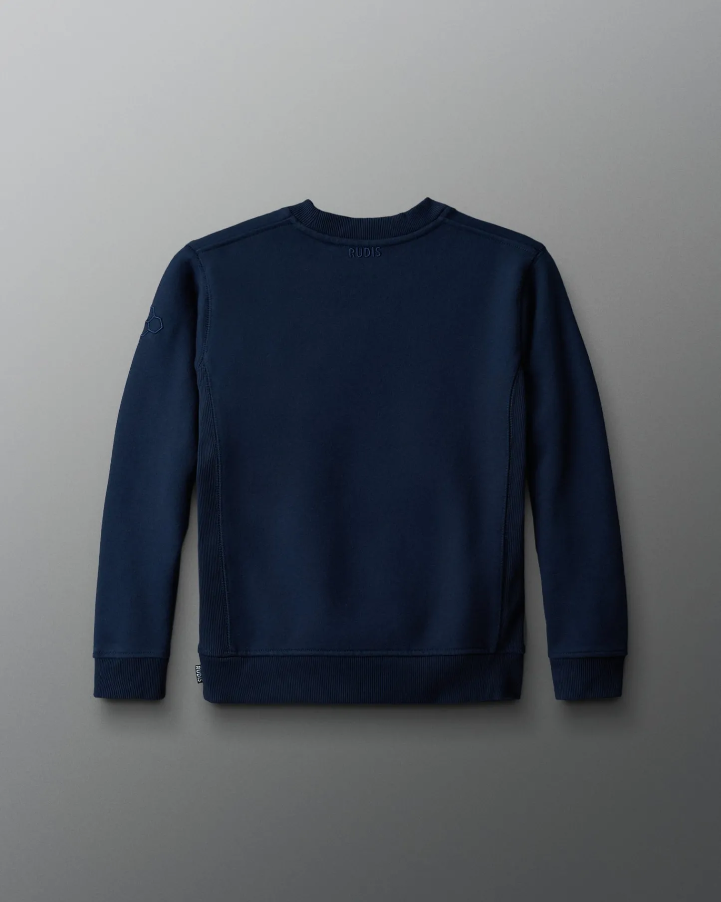 Hoodies & Pullovers>RUDIS Titan Heavyweight Fleece Youth Crewneck - Navy