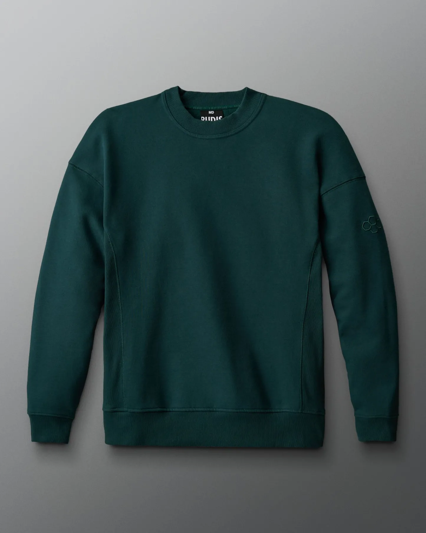 Hoodies & Pullovers>RUDIS Titan Heavyweight Fleece Crewneck - Eagle Green