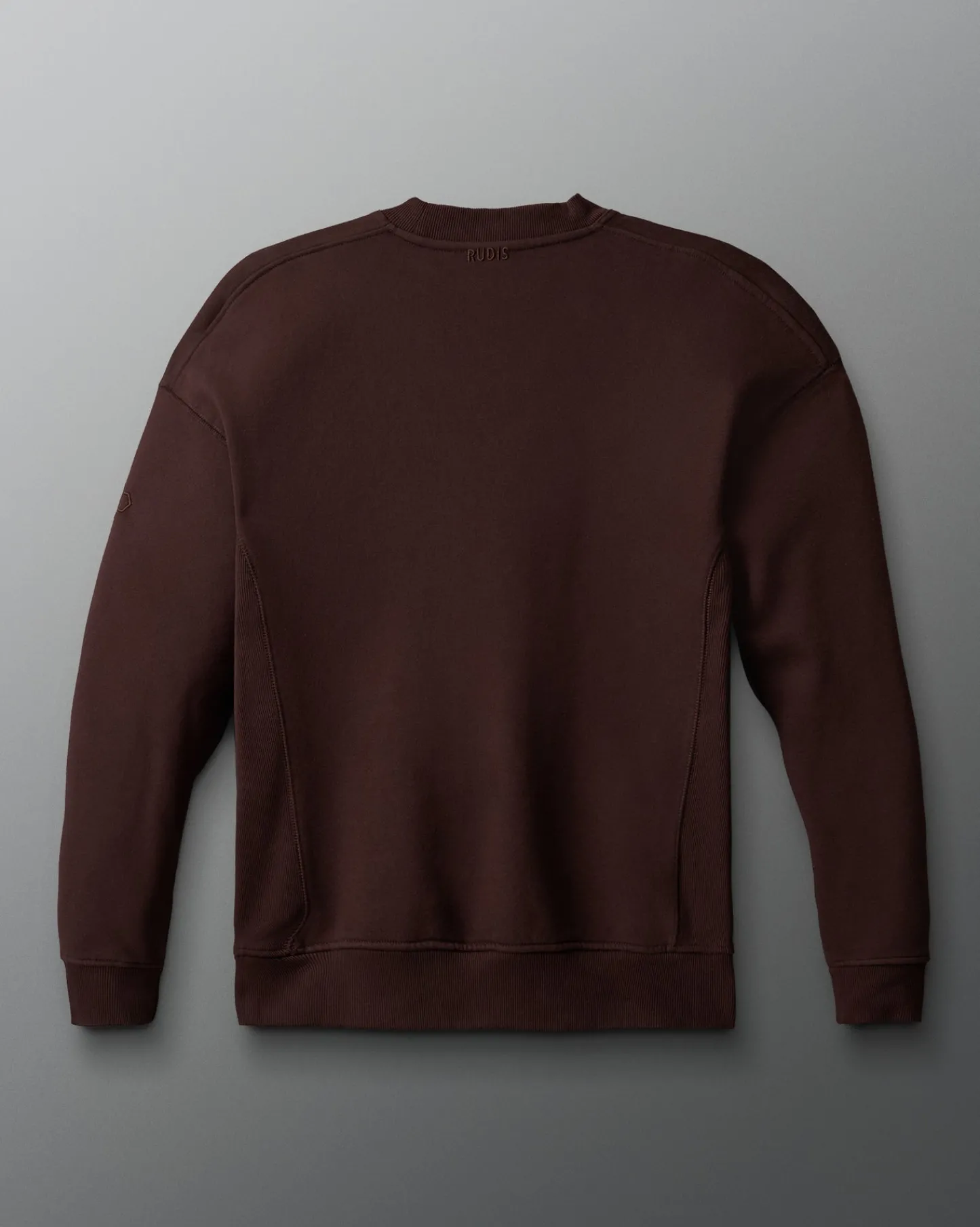 Hoodies & Pullovers>RUDIS Titan Heavyweight Fleece Crewneck - Ground Coffee
