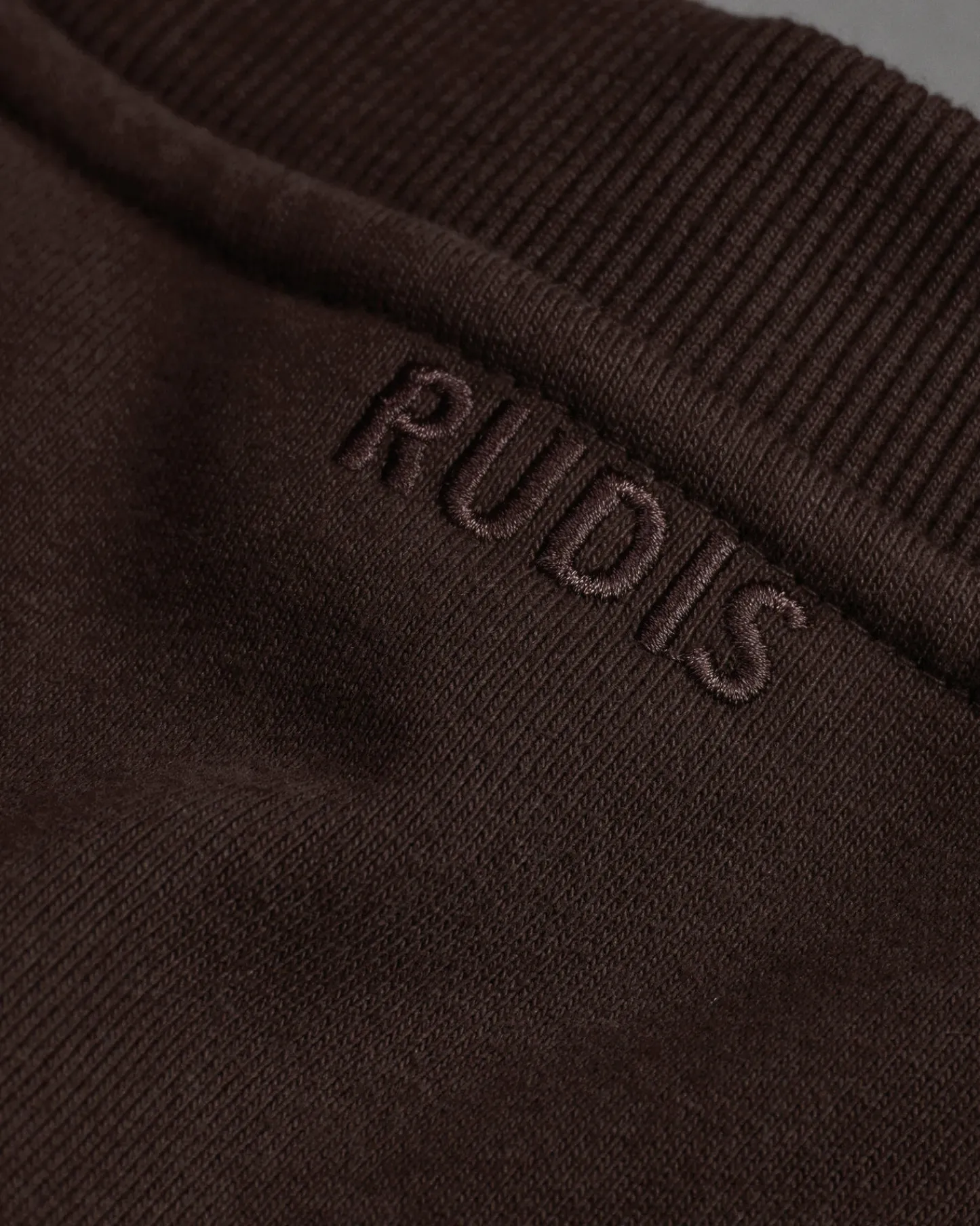 Hoodies & Pullovers>RUDIS Titan Heavyweight Fleece Crewneck - Ground Coffee