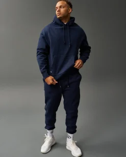Hoodies & Pullovers>RUDIS Titan Heavyweight Fleece Hoodie - Navy