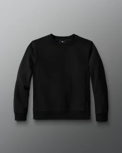 Hoodies & Pullovers>RUDIS Titan Heavyweight Fleece Youth Crewneck - Black