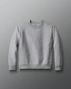 Hoodies & Pullovers>RUDIS Titan Heavyweight Fleece Youth Crewneck - Athletic Gray