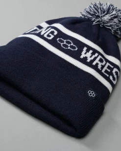 Hats & Beanies|Hats & Beanies>RUDIS Two Tone Pom Beanie - Navy/White