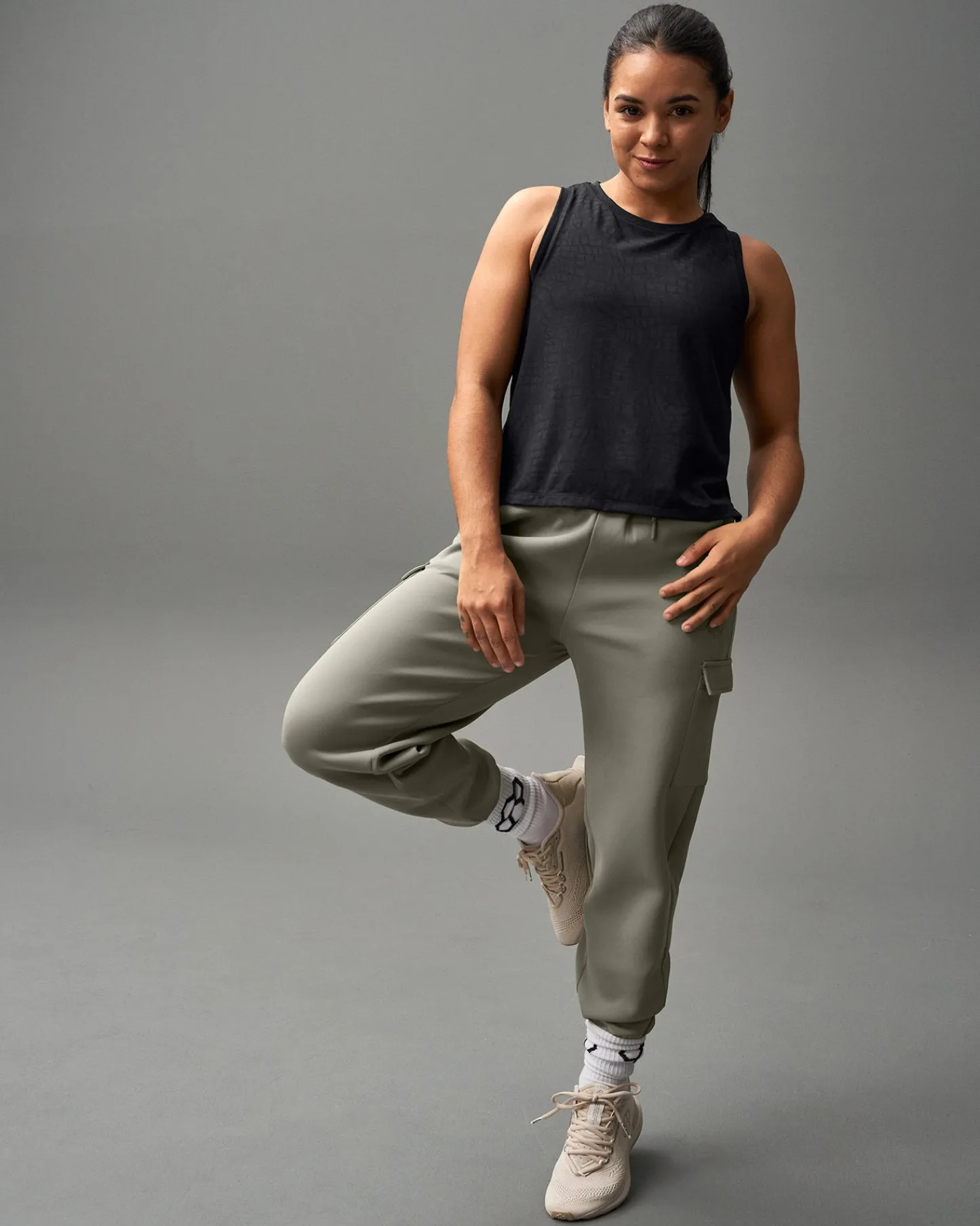 Shirts & Tees>RUDIS Women's Textured Tank Top
