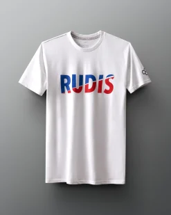 Shirts & Tees>RUDIS Wordmark Split T-Shirt