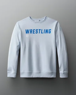 Hoodies & Pullovers|Hoodies & Pullovers>RUDIS Wrestling Slanted Elite Terry Crewneck