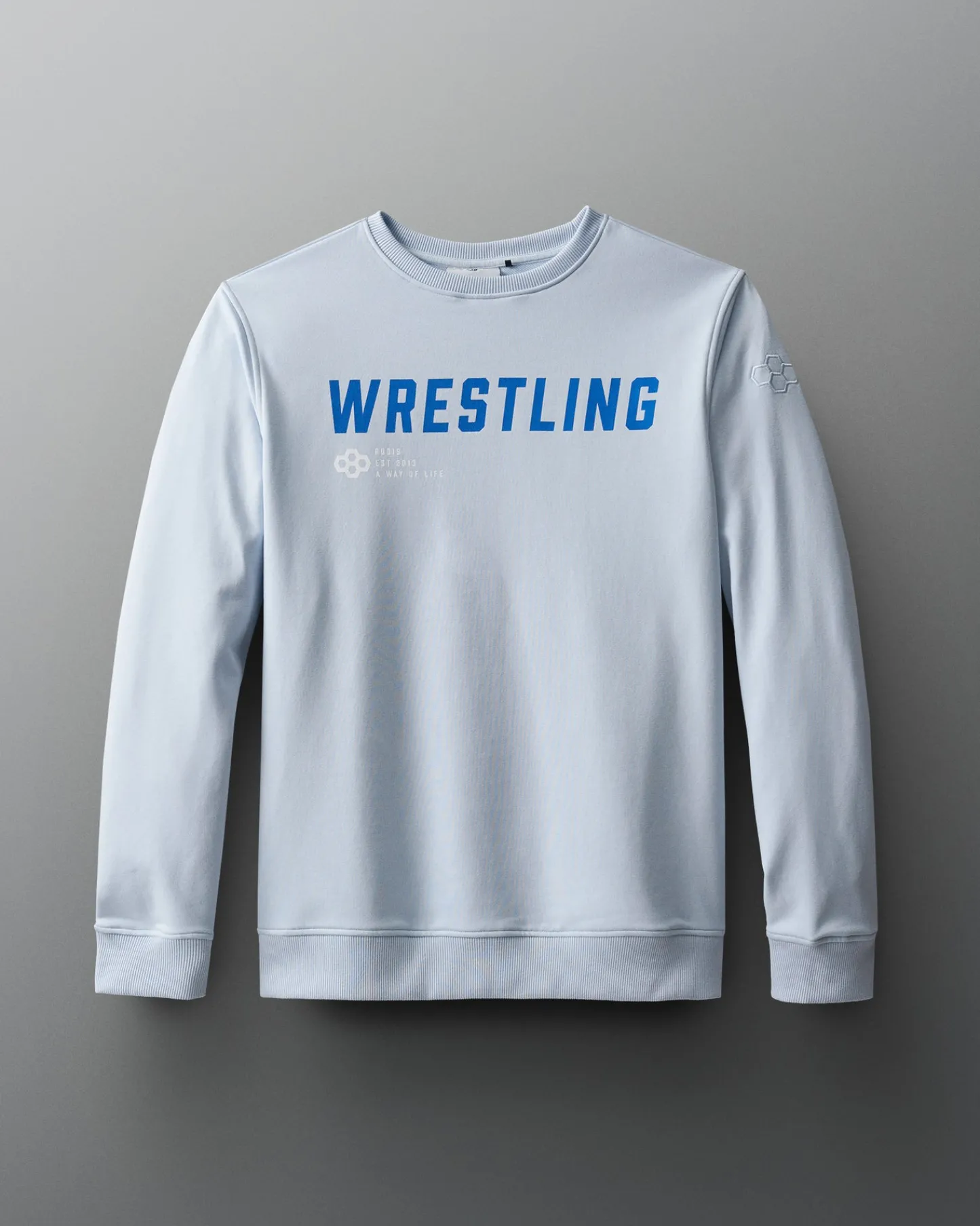Hoodies & Pullovers|Hoodies & Pullovers>RUDIS Wrestling Slanted Elite Terry Crewneck