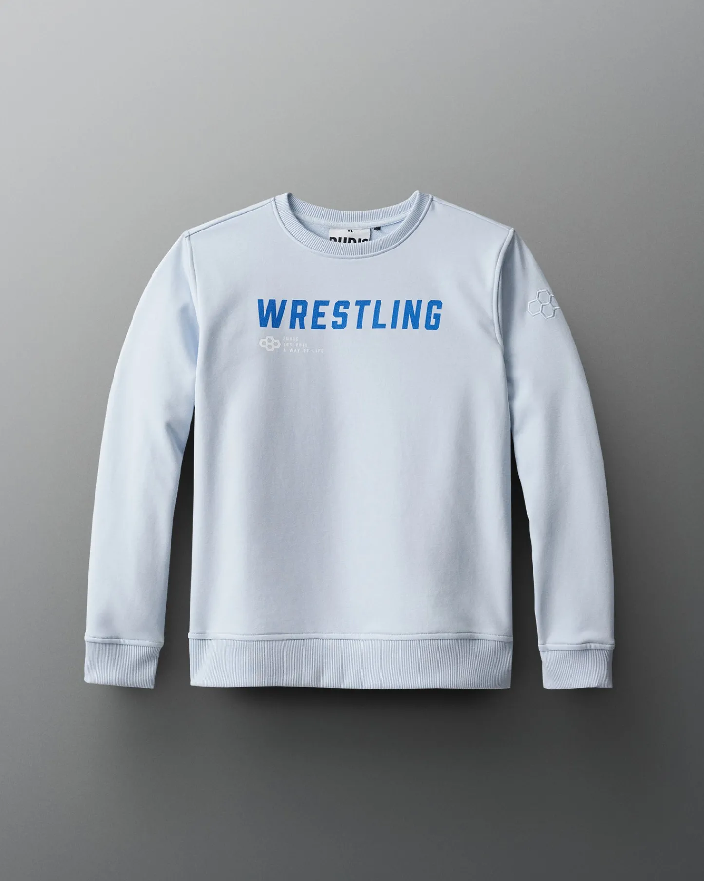 Hoodies & Pullovers>RUDIS Wrestling Slanted Youth Crewneck