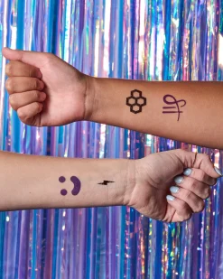 Pins & Stickers|Accessories>RUDIS Sarah Hildebrandt 4-Pack Glitter Tattoos