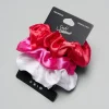 Accessories|Accessories>RUDIS Sarah Hildebrandt 3-Pack Scrunchies - White/Pink/Red