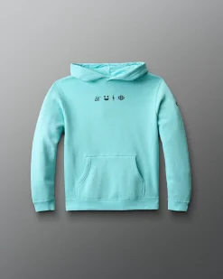 Hoodies & Pullovers>RUDIS SH Bolt Youth Tradition Hoodie Mint