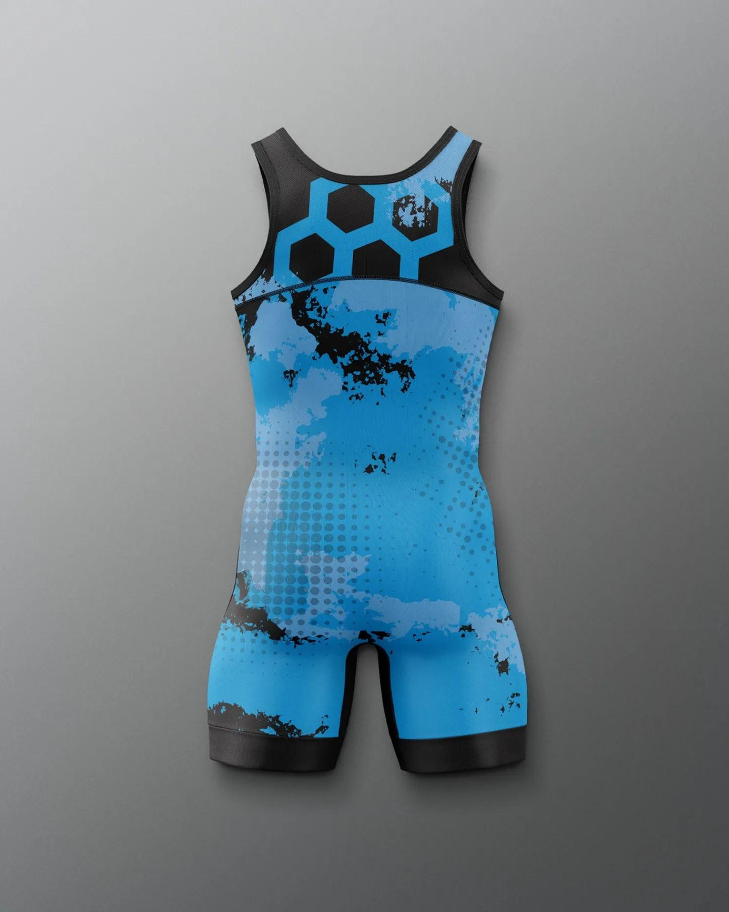 Singlets|Singlets>RUDIS Splatter Boy's Elite Singlet Blue