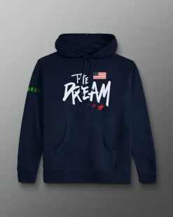 Hoodies & Pullovers|Hoodies & Pullovers>RUDIS The Dream Script Classic Hoodie Navy