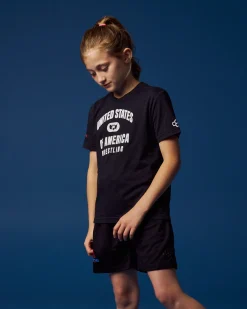 Shirts & Tees>RUDIS United States of America Wrestling Youth Super Soft T-Shirt