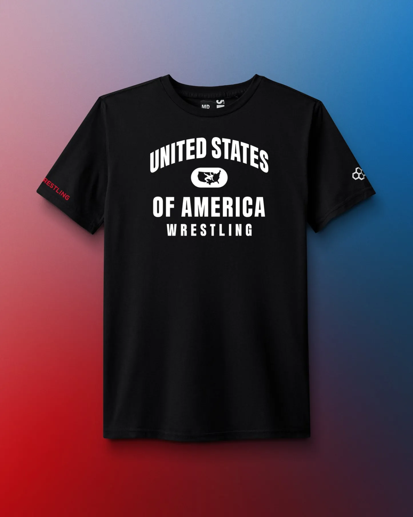 Shirts & Tees|Shirts & Tees>RUDIS United States of America Wrestling Super Soft T-Shirt