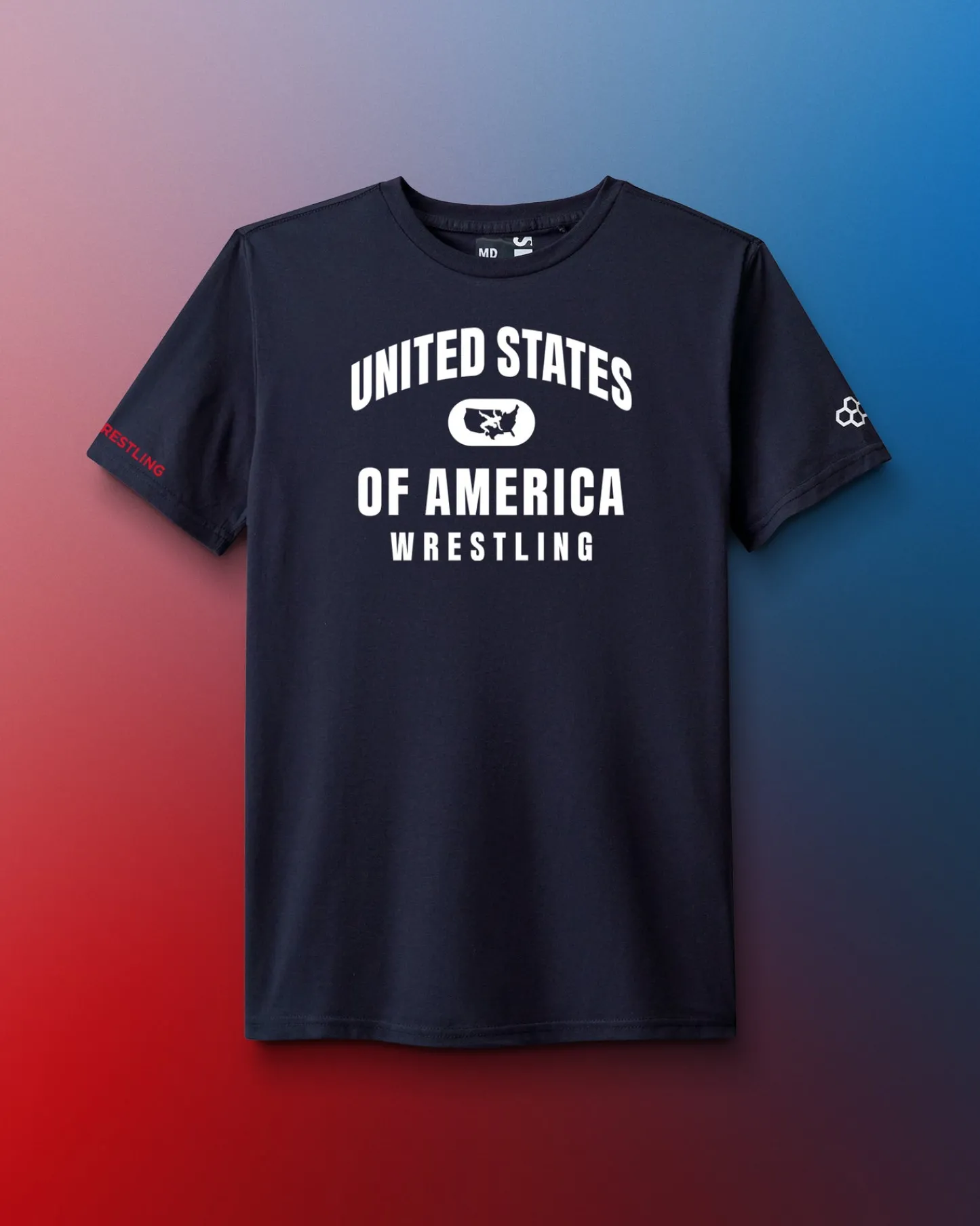 Shirts & Tees|Shirts & Tees>RUDIS United States of America Wrestling Super Soft T-Shirt