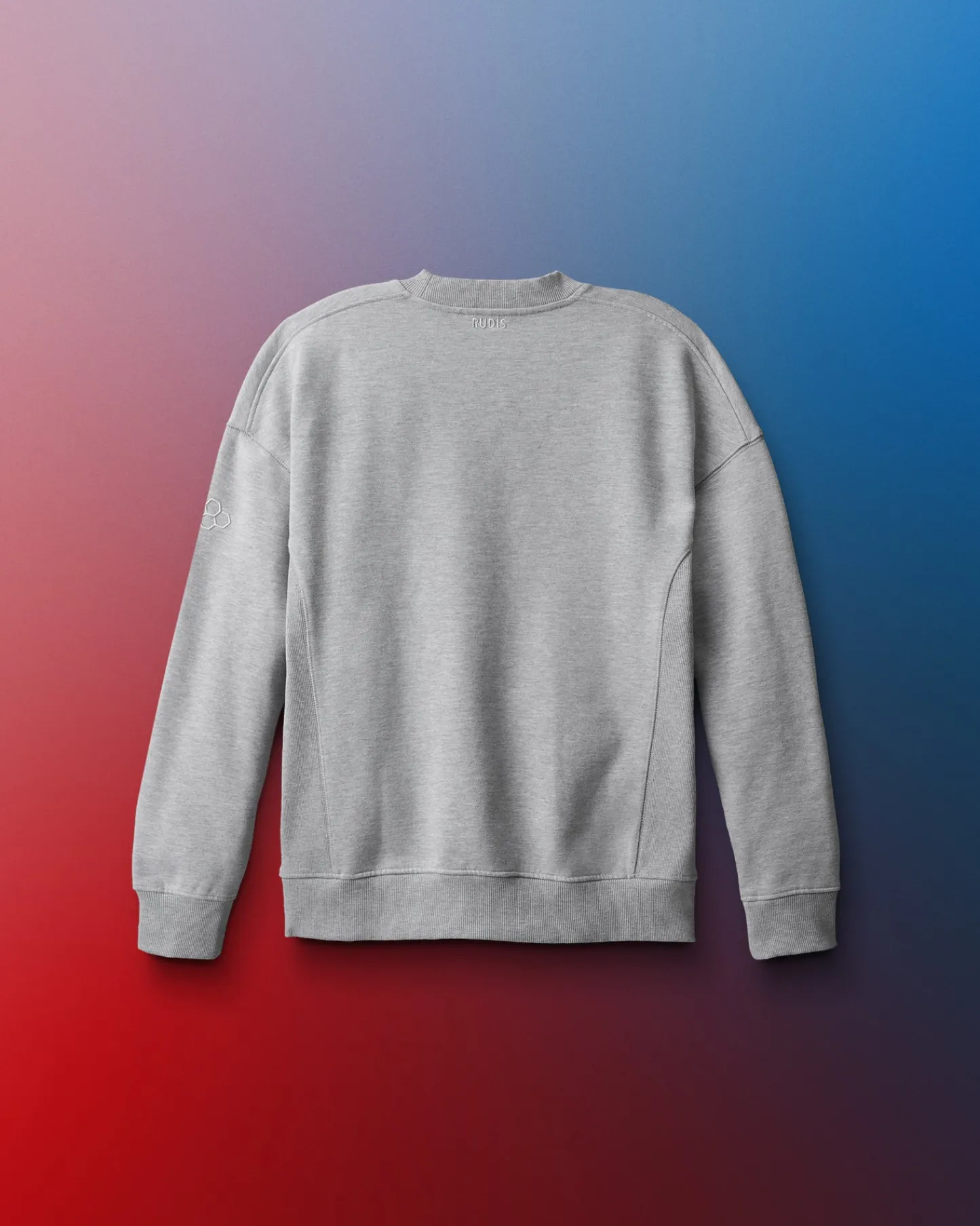 Hoodies & Pullovers>RUDIS United States of America Wrestling Youth Titan Heavyweight Crewneck Heather Gray