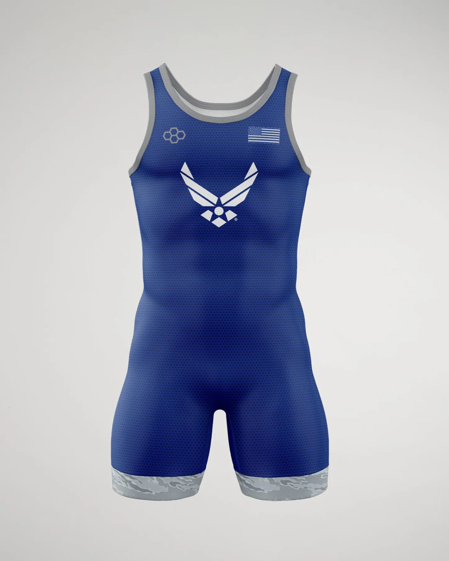 Singlets|Singlets>RUDIS U.S. Air Force Digital Tiger Boy's Elite Singlet Royal
