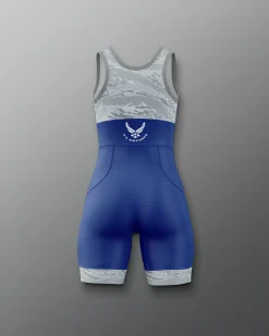 Singlets|Singlets>RUDIS U.S. Air Force Digital Tiger Girl's Elite Singlet Royal