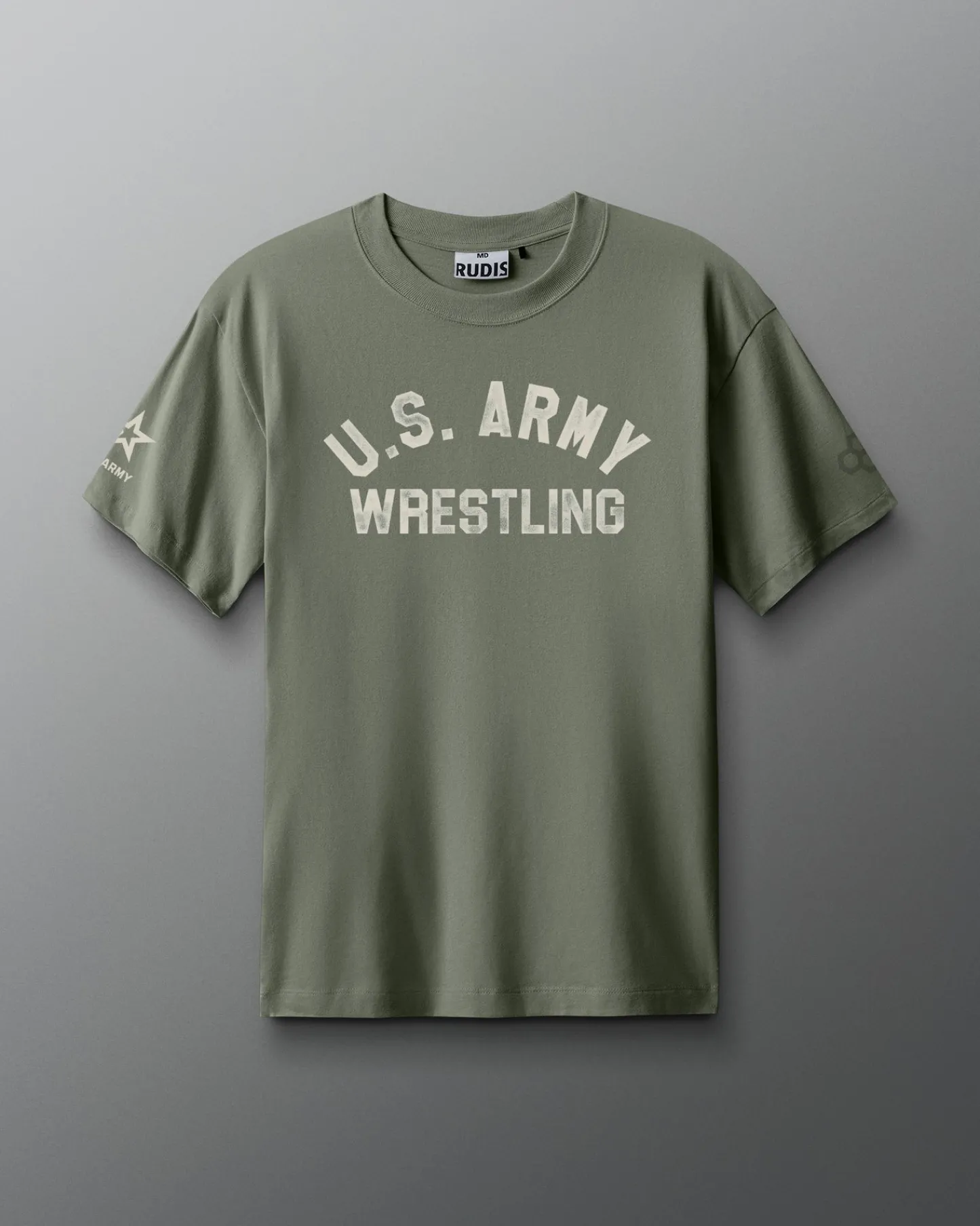 Shirts & Tees|Shirts & Tees>RUDIS U.S. Army Heavyweight T-Shirt Green