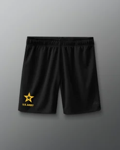 Shorts & Bottoms|Shorts & Bottoms>RUDIS U.S. Army Wrestling Emblem 8" 2.0 Mesh Shorts Black