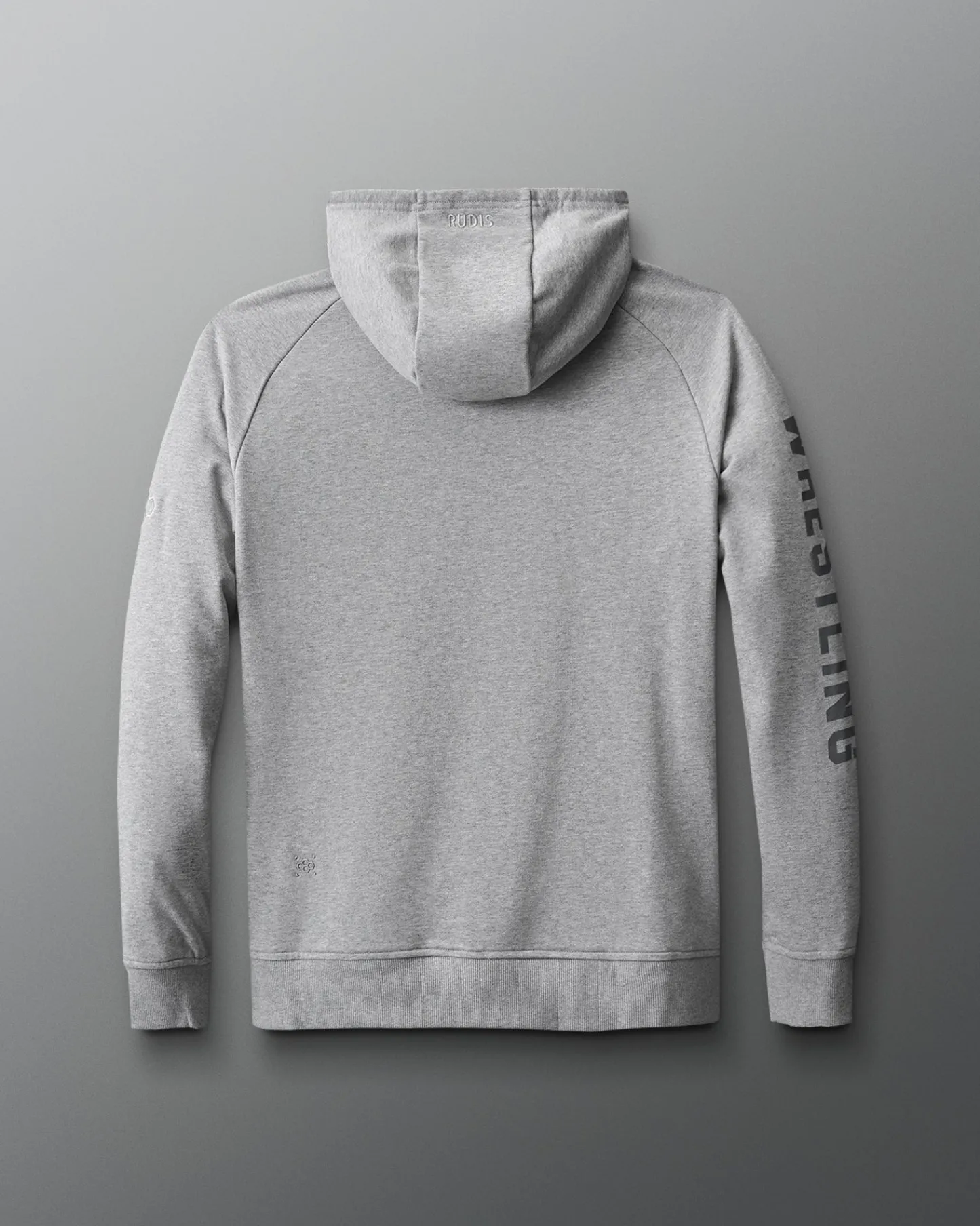 Hoodies & Pullovers|Hoodies & Pullovers>RUDIS U.S. Army Wrestling Emblem Elite Terry Hoodie Gray