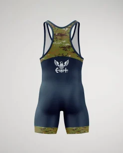 Singlets|Singlets>RUDIS U.S. Digital Woodland Elite 2.0 Singlet Navy
