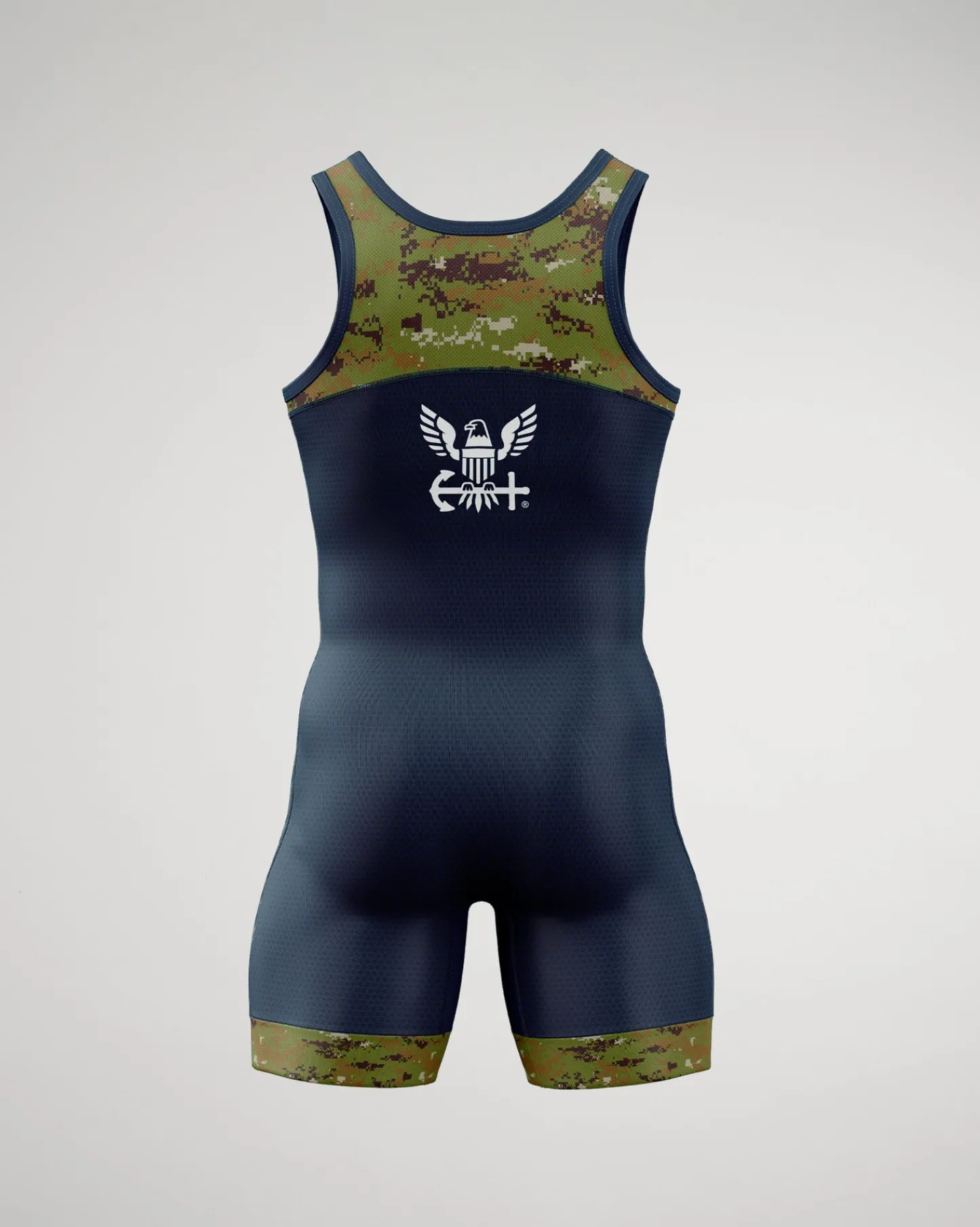 Singlets|Singlets>RUDIS U.S. Digital Woodland Boy's Elite Singlet Navy