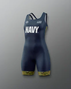 Singlets|Singlets>RUDIS U.S. Digital Woodland Girl's Elite 2.0 Singlet Navy