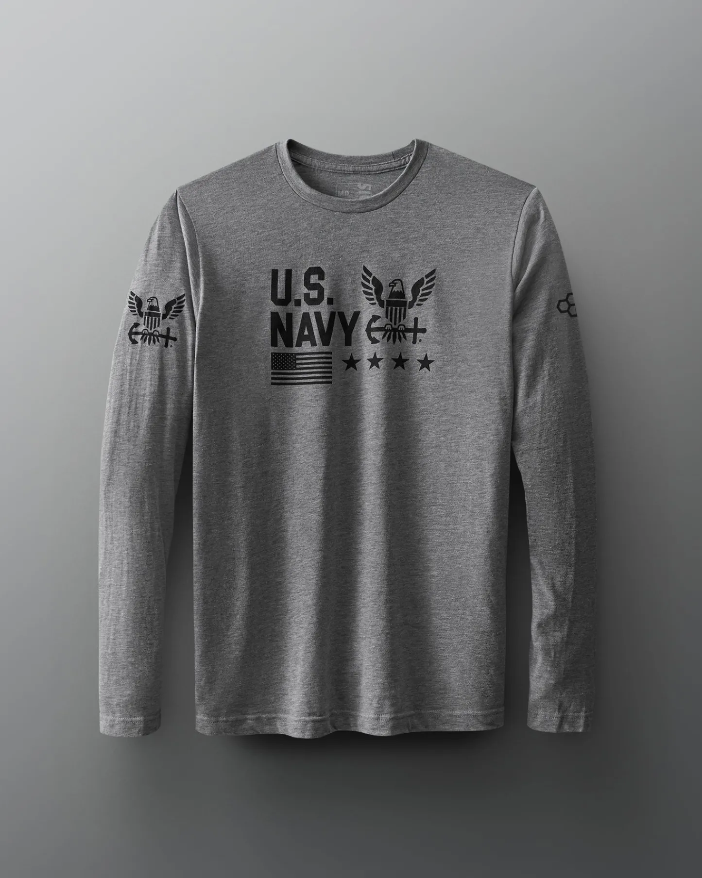 Shirts & Tees|Shirts & Tees>RUDIS U.S. Navy Patriot Long Sleeve Gray