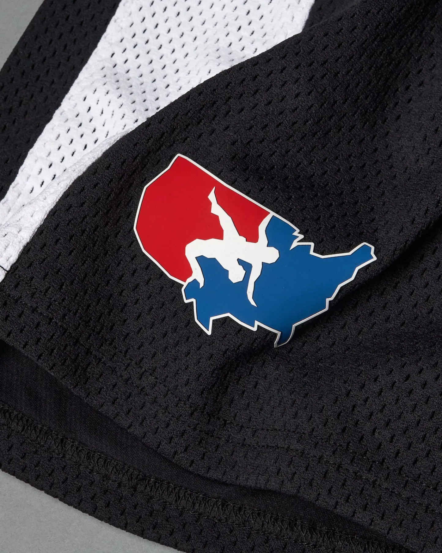 Shorts & Bottoms|Shorts & Bottoms>RUDIS USA Wrestling 5" Premium Panel Mesh Shorts