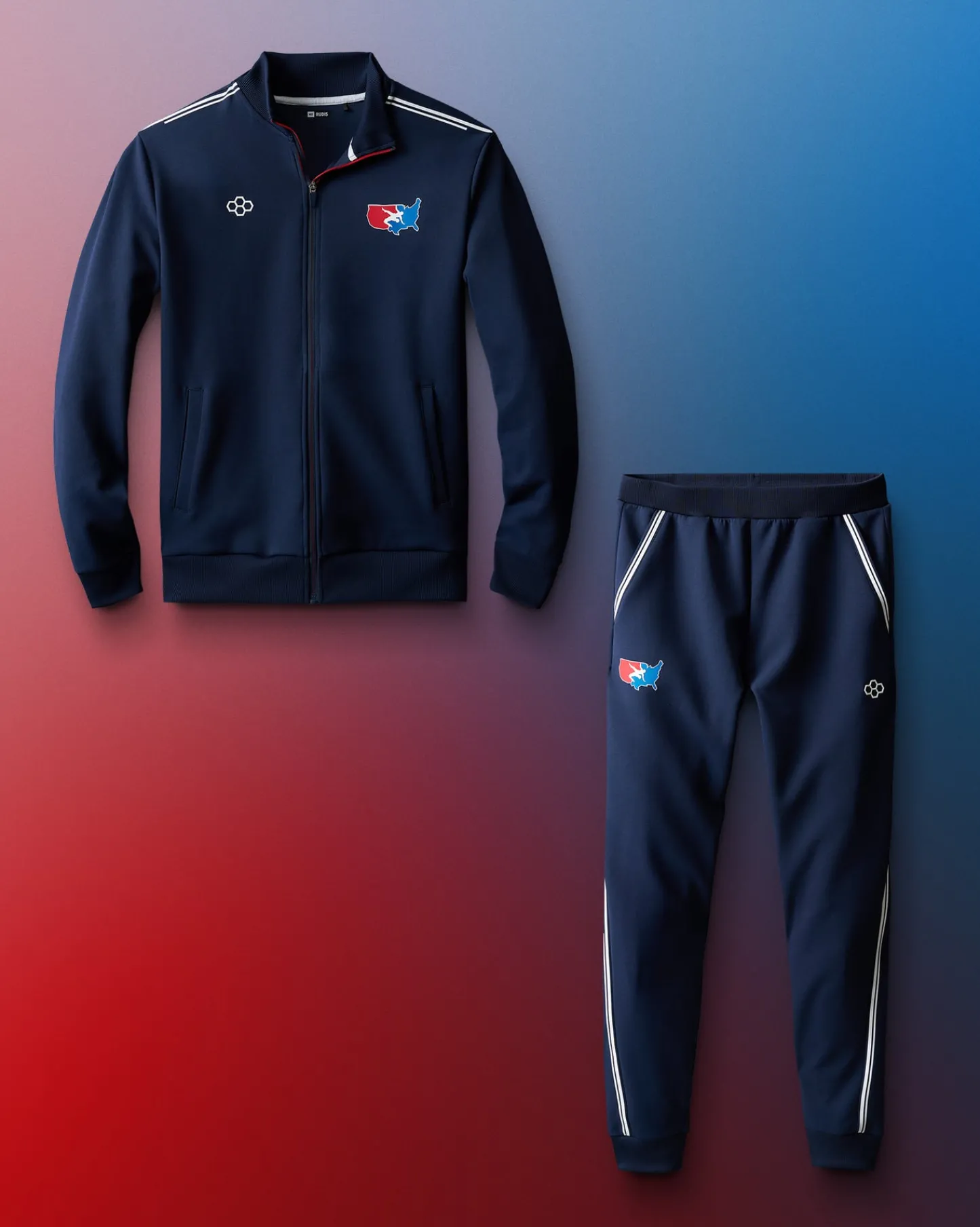 Jackets & Vests|Jackets & 1/4 Zips>RUDIS USA Wrestling Chronicle Elite Podium Set