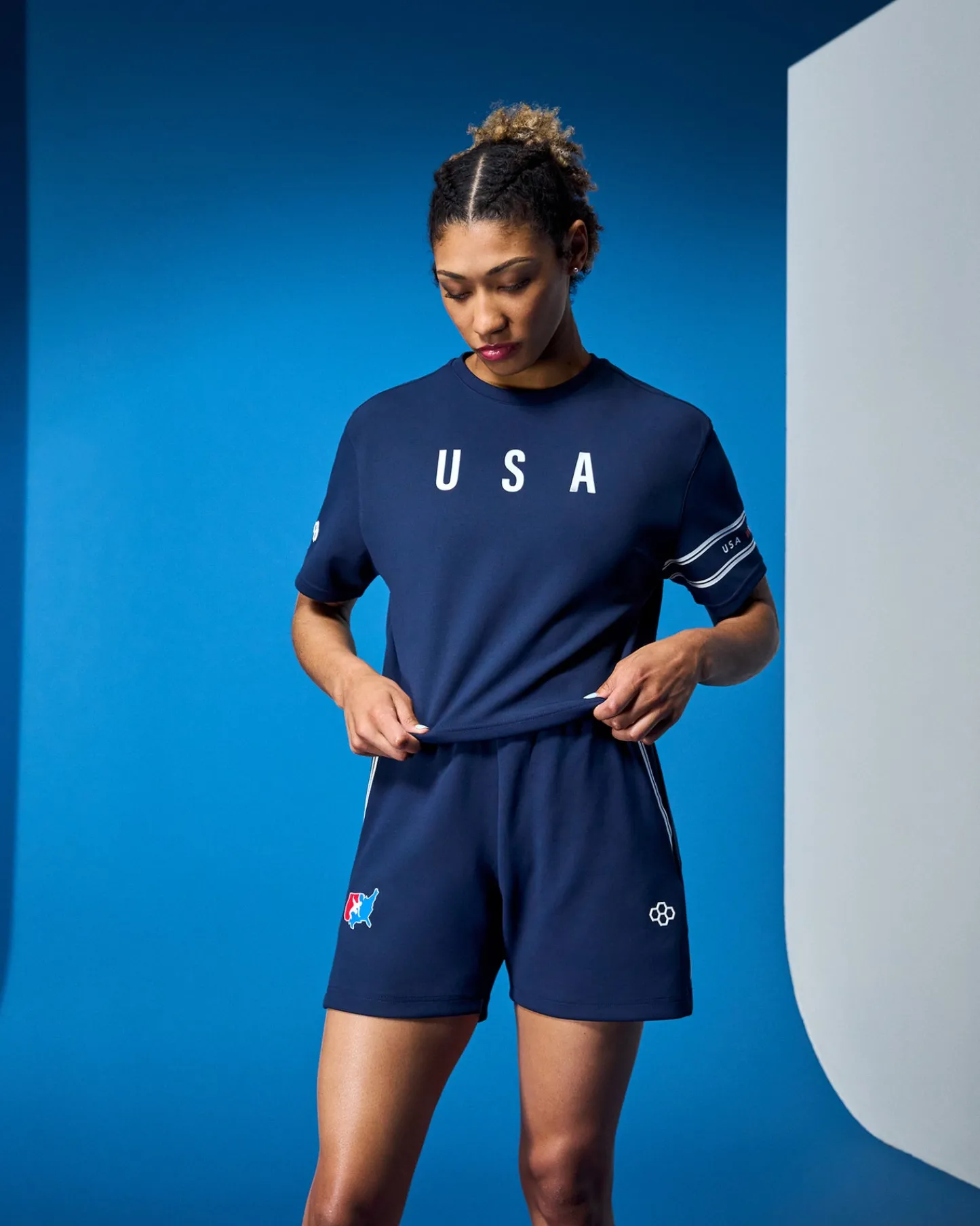 Shirts & Tees>RUDIS USA Wrestling Chronicle Women's Elite Crop T-Shirt
