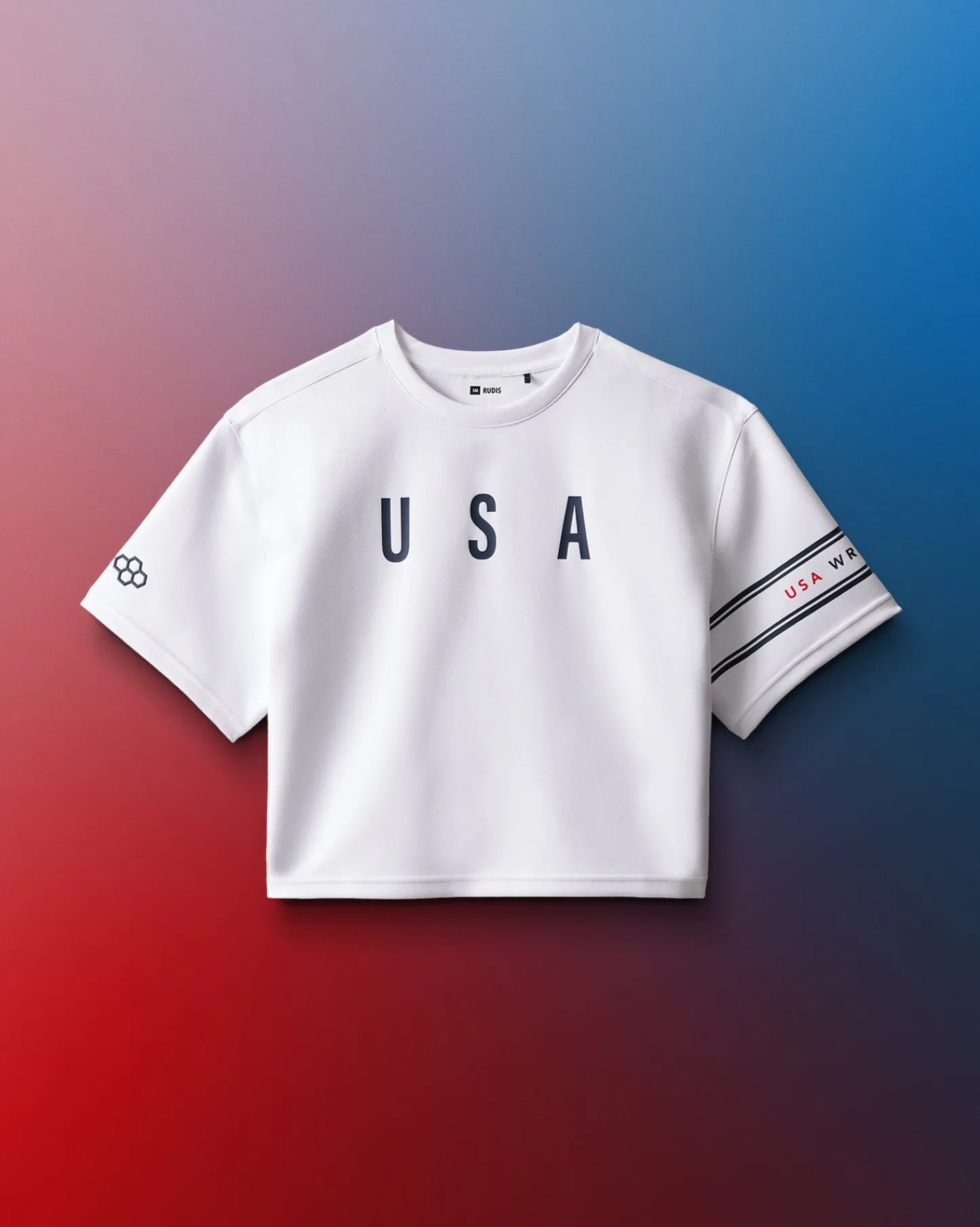 Shirts & Tees>RUDIS USA Wrestling Chronicle Women's Elite Crop T-Shirt