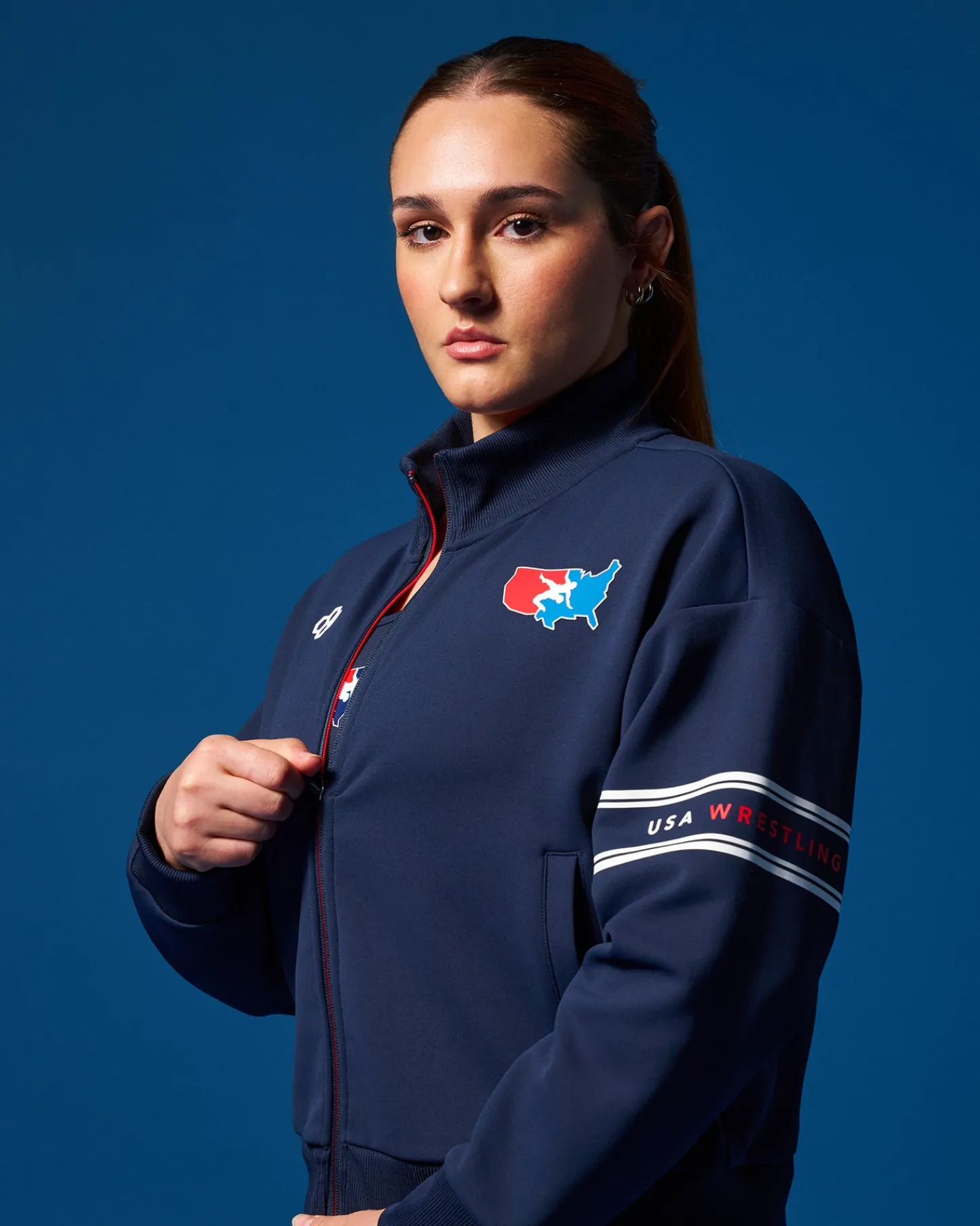 Jackets & 1/4 Zips>RUDIS USA Wrestling Chronicle Women's Elite Jacket